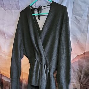 City Chic Black Sweater